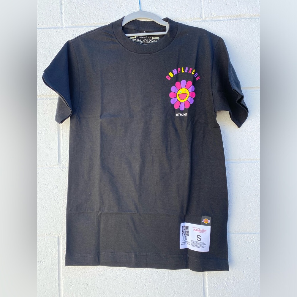 Complexcon x Mitchell & Ness Takashi Murakami Lakers Tee Size S 2019 Long Beach